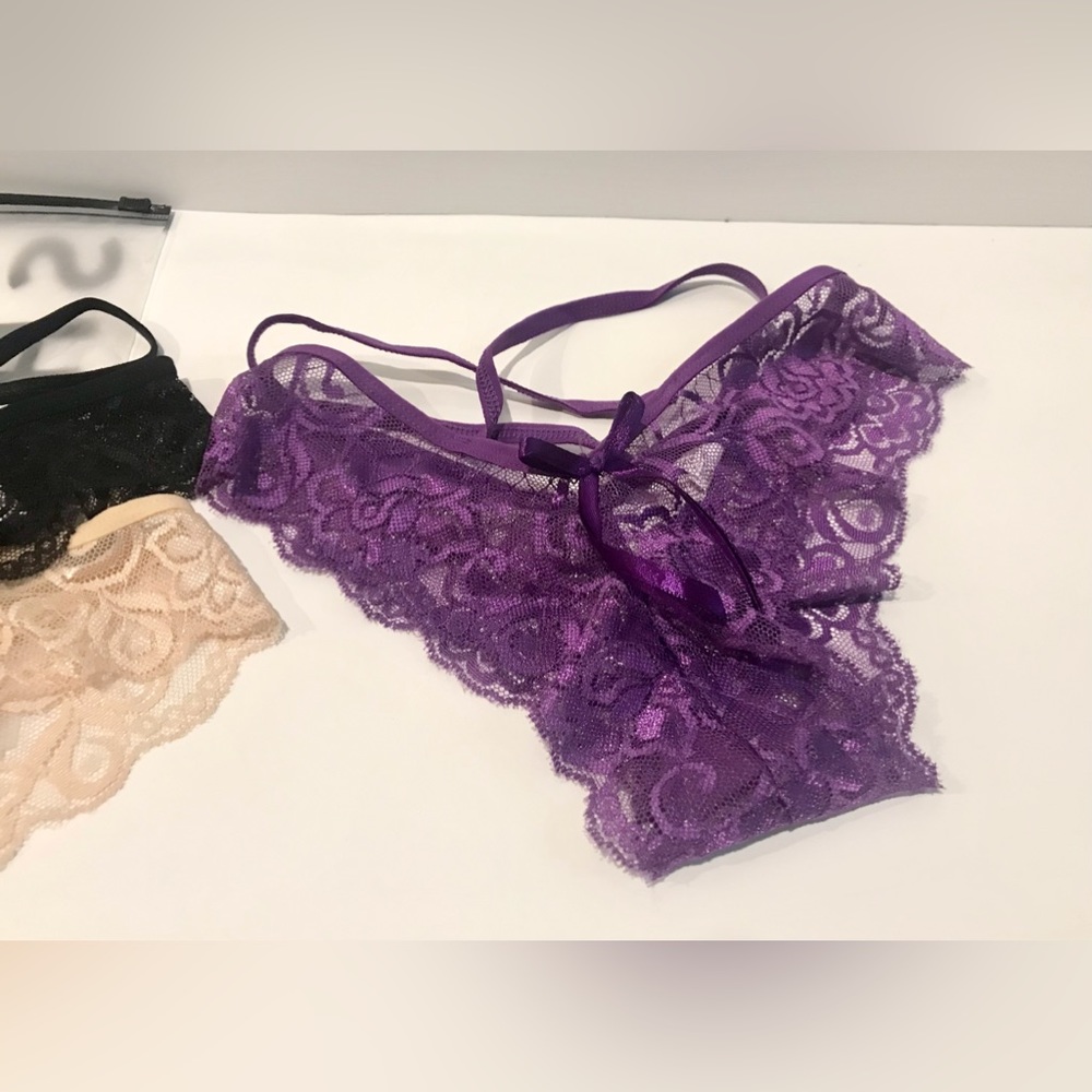 Womens Strappy Sexy 5 pack Panties NWT - Picture 5 of 12